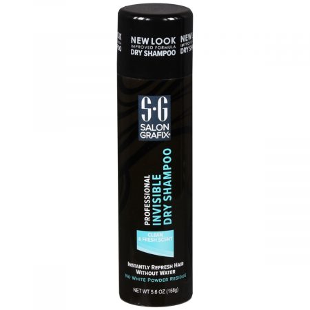 Salon Grafix Professional Invisible Dry Spray Shampoo Clean & Fresh Scent  - 5.6 OZ