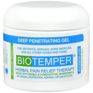 BioTemper Herbal Pain Relief Therapy Deep Penetrating Gel Advanced Formula - 4 OZ