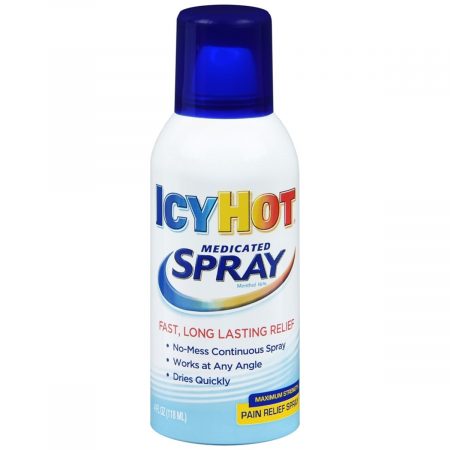 ICY HOT Medicated Pain Relief Spray Maximum Strength - 3.7 OZ