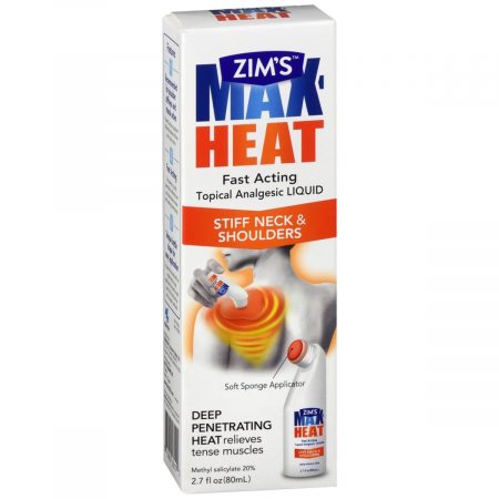 Zim's Max Heat Topical Analgesic Liquid - 2.7 OZ