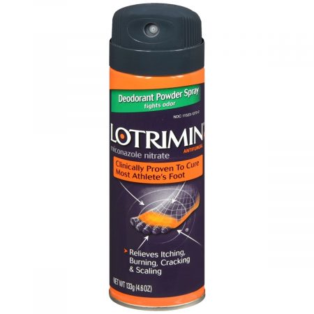 Lotrimin AF Deodorant Powder Spray - 4.6 OZ