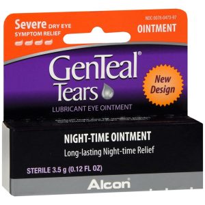 GenTeal Night-Time Lubricant Eye Ointment Severe Dry Eye Symptom Relief - 3.5 GM