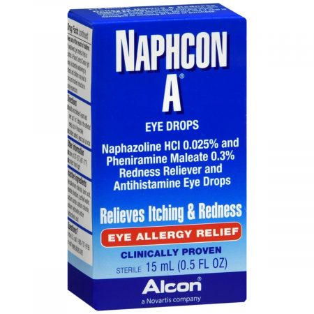 Naphcon A Eye Drops - 15 ML