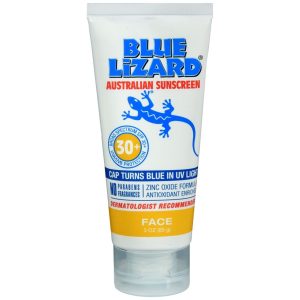 Blue Lizard Australian Sunscreen SPF 30+ Face - 3 OZ