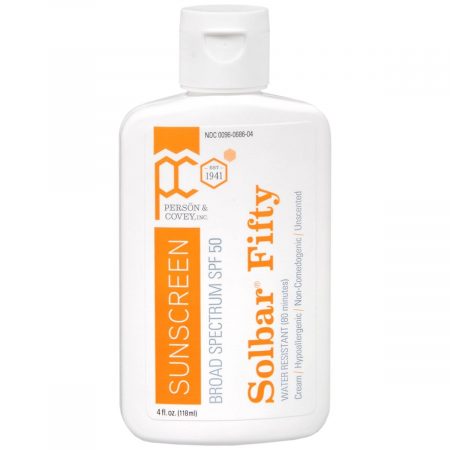 Solbar Fifty Sunscreen Cream SPF 50 - 4 OZ