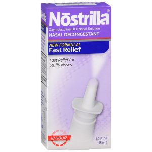 Nostrilla Nasal Decongestant Spray Fast Relief - 0.5 OZ