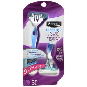 Schick HydroSilk Disposable Razors - 3 EA