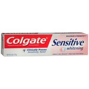 Colgate Sensitive Whitening Toothpaste Fresh Mint - 6 OZ