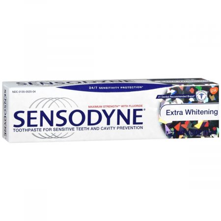 Sensodyne Maximum Strength with Fluoride Toothpaste Extra Whitening - 4 OZ