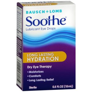 Bausch + Lomb Soothe Lubricant Eye Drops - 0.5 OZ