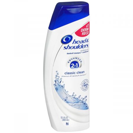 Head & Shoulders 2 in 1 Classic Clean Dandruff Shampoo + Conditioner - 13.5 OZ