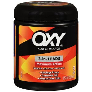 OXY Acne Medication 3-in-1 Pads Maximum Action - 90 EA
