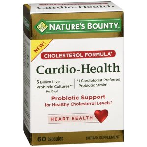 Nature's Bounty Cardio-Health Cholesterol Formula Capsules - 60 CP