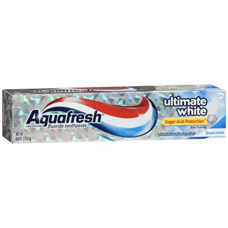 Aquafresh Triple Protection Ultimate White Fluoride Toothpaste Frost Mint - 6 OZ