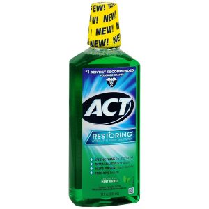Act Restoring Anticavity Fluoride Mouthwash Mint Burst - 18 OZ