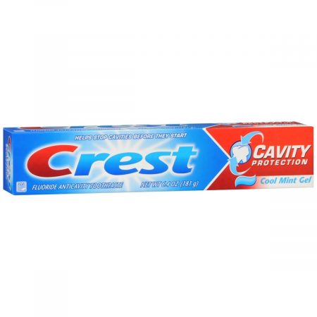 Crest Cavity Protection Toothpaste Gel Cool Mint - 6.4 OZ