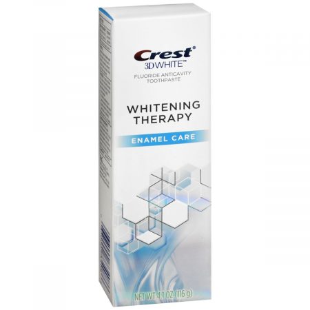 Crest 3D White Whitening Therapy Fluoride Anticavity Toothpaste Enamel Care - 4.1 OZ