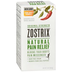 Zostrix Natural Pain Relief Cream Original Strength - 2 OZ