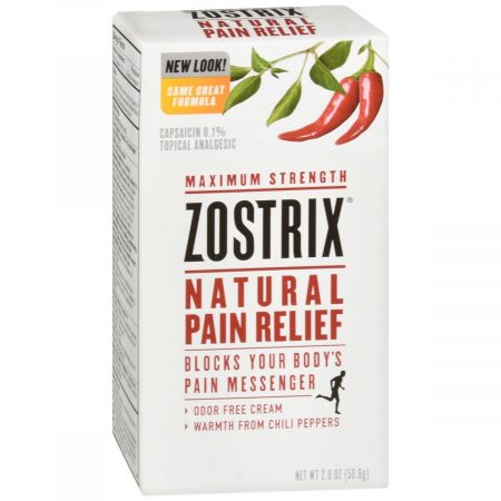 Zostrix Natural Pain Relief Cream Maximum Strength - 2 OZ