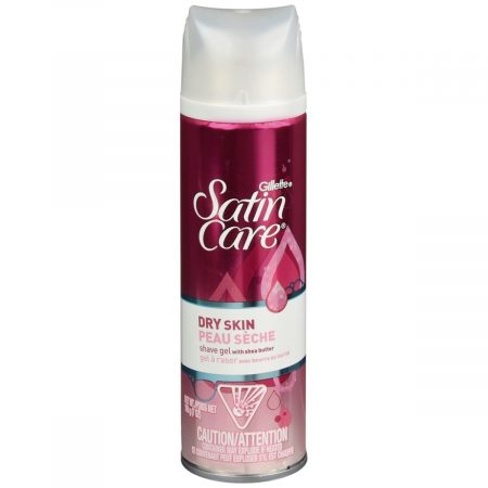 Gillette Satin Care Shave Gel Dry Skin - 7 OZ