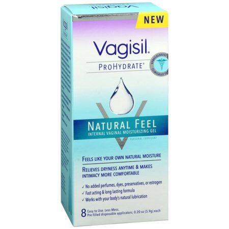 Vagisil ProHydrate Natural Feel Internal Vaginal Moisturizing Gel - 8 EA