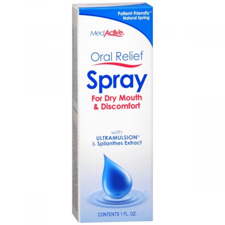 MedActive Oral Relief Spray Natural Spring - 1 OZ