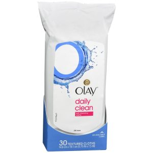 OLAY Daily Clean Wet Cleansing Cloths - 30 EA