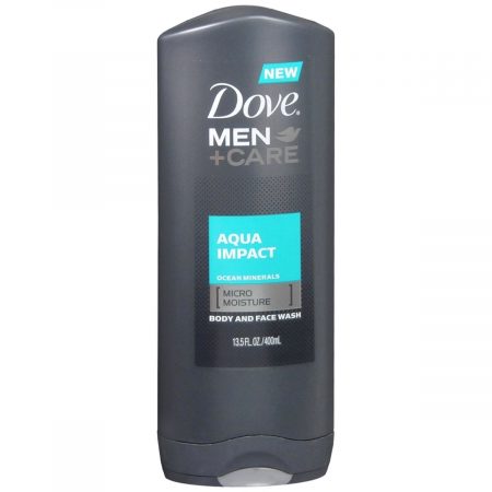 Dove Men+Care Body and Face Wash Aqua Impact - 13.5 OZ