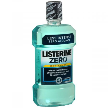 Listerine Zero Clean Mint Mouthwash - 1000 ML