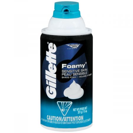 Gillette Foamy Shave Foam Sensitive Skin - 11 OZ