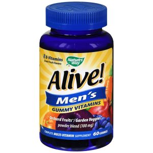 Nature's Way Alive! Men's Gummy Vitamins Fruit Flavors - 60 EA