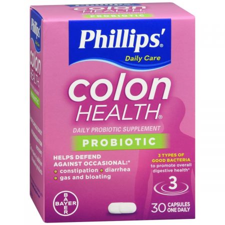 Phillips' Colon Health Daily Probiotic Capsules - 30 CP