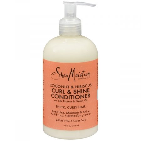 Shea Moisture Coconut & Hibiscus Curl & Shine Conditioner - 13 OZ