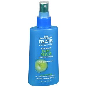 Garnier Fructis Moisture Lock 10-in-1 Rescue Leave-In Spray - 5 OZ