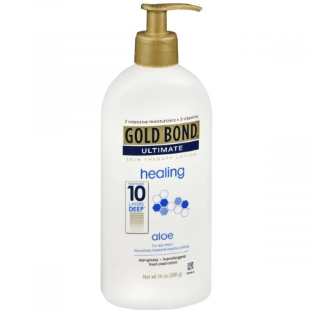 Gold Bond Ultimate Healing Skin Therapy Lotion Aloe - 14 OZ