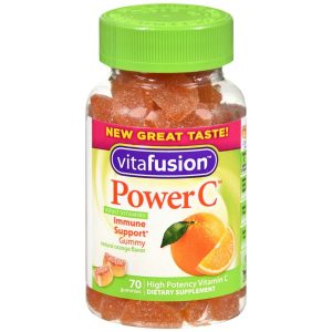 Vitafusion Power C Adult Immune Support Gummies Natural Orange Flavor - 70 EA