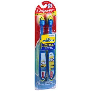 Colgate Toothbrushes Extra Soft Minions - 2 EA