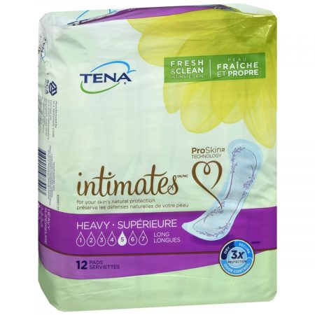 TENA Intimates Pads Heavy Absorbency Long - 12 EA