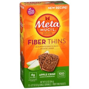 Meta Mucil Fiber Thins Apple Crisp - 24 EA