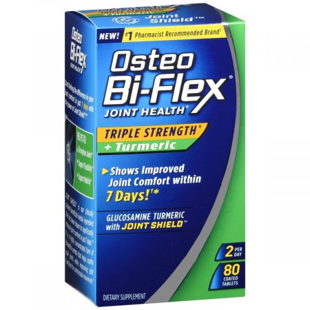 Osteo Bi-Flex Triple Strength + Turmeric Joint Health Coated Tablets - 80 CP