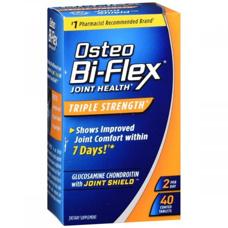 Osteo Bi-Flex Joint Health Dietary Supplement Coated Tablets Triple Strength - 40 CP