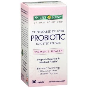 Nature's Bounty Optimal Solutions Controlled Delivery Probiotic Targeted Release Caplets - 30 CP