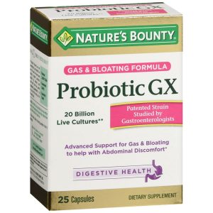 Nature's Bounty Probiotic GX Capsules - 25 CP