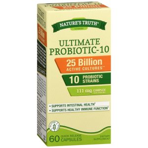 Nature's Truth Ultimate Probiotic-10  Quick Release Capsules - 60 CP