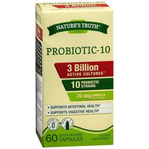 Nature's Truth Probiotic-10 Quick Release Capsules - 60 CP