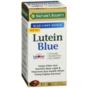 Nature's Bounty Lutein Blue Softgels - 30 CP