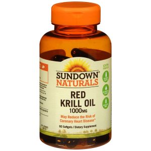 Sundown Naturals Red Krill Oil 1000 mg Softgels - 60 CP