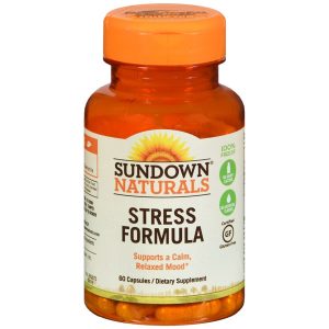 Sundown Naturals Stress Formula Capsules - 60 CP