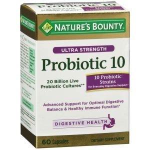 Nature's Bounty Ultra Strength Probiotic 10 Capsules - 60 CP