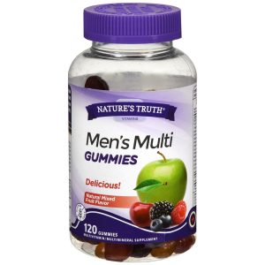 Nature's Truth Men's Multi Gummies Natural Mixed Fruit Flavor - 120 EA